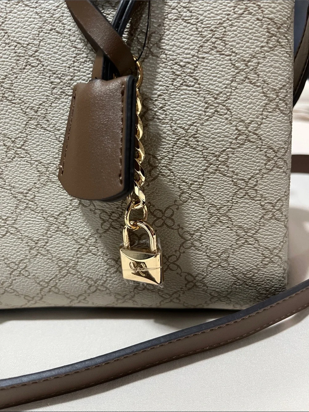 Nine West structured satchel